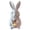 7.08 Inch NO Light, variant on Tabletop Easter Decorations Light Up Bunny Figurines - LED Resin Rabbit Statues Decor, Glowing Easter Spring Home Decor for Farmhouse Tabletop Shelf Mantel Sculpture(7.08 Inch NO Light)