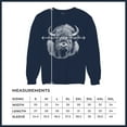 thumbnail image 7 of Bison Portrait Sweatshirt American Buffalo Head Western Wildlife Nature Majestic Bull Symbol of Strength Crewneck, 7 of 7