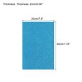 thumbnail image 2 of Hojas de Espuma EVA con Purpurina Uxcell Papel Autoadhesivo 11.8x7.8" Azul Claro 12 Pcs, 2 of 7