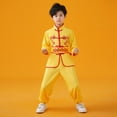 thumbnail image 2 of Boys Girls Chinese Suit Training Uniformss Traditional Arts Wing Chun Outfits, 2 of 4