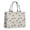 Highland Cow Cactus, variant on Large Capacity Tote Bag,Yellow Highland Cow Flower Pattern Handbag Fashion Luxury Tote Bag,15.7"x13"x 5.1" Inches,Laptop Compatible