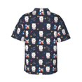 thumbnail image 3 of Daiia Llamas 1 Hawaiian Shirt for Men Gentle Cotton Regular Short Sleeve Casual-XX-Large, 3 of 9