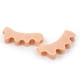 thumbnail image 2 of 2pcs/set Silicone Gel Thumb Corrector Bunion Toe Protector Separator Hallux Valgus Finger Straightener Foot Care Relief Pads zhangyuxiang LED, 2 of 2