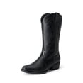 thumbnail image 1 of Bota DREAM PAIRS SDMB2403W Botas de Vaquera para Mujer Negras, 1 of 7
