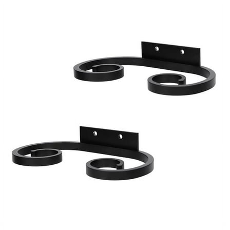 2Pcs Wall Mounted Wine Glass Rack, Holder Metal Hangers Rack Under Shelf Cabinet