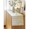 thumbnail image 5 of Table Runner 48 Inches Long for Kitchen Dining, Sage Green Polka Dots Dresser Scarf Farmhouse, Dining Table Decorations for Wedding/Parties, Vintage Abstract Art Watercolor 13 x 48 In, 5 of 8