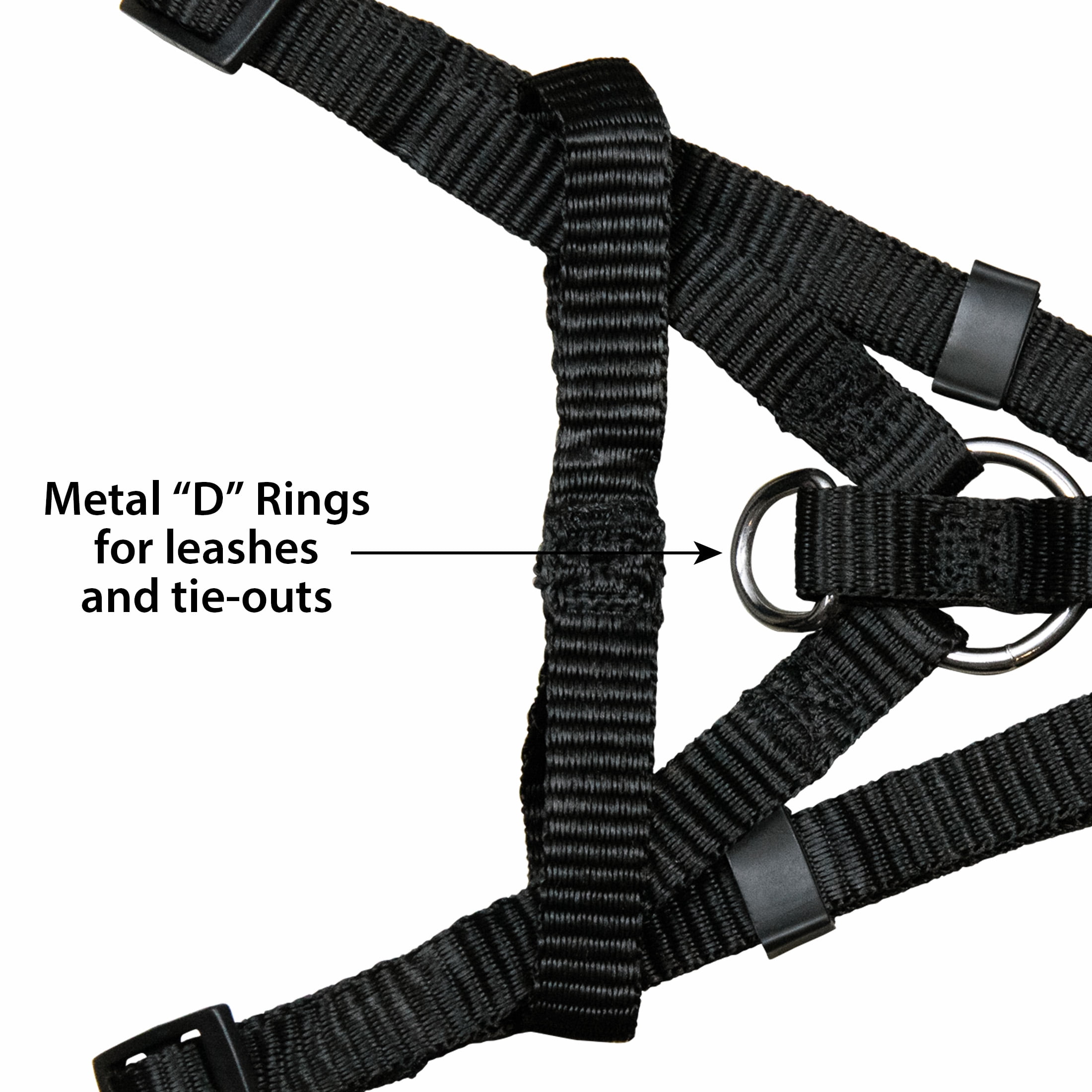 (2 pack) Pet Champion Medium Basic Step-In Dog Harness