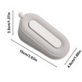 thumbnail image 3 of IHXORA Silicone Door Stopper and Guard, Windproof Fixed Door Holder, Anti-collision Top, for Hallway Doors, Bedroom Entry, Bathroom Use, Gray, 1 Pc, 3 of 8