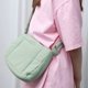 thumbnail image 4 of Bolso hobo Kuymtek elegante Mensajero Acolchado Color Sólido con Correa Ajustable, 4 of 9
