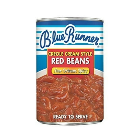 Creole Cream Style Red Beans - New Orleans Spicy (6-pack) by, Blue Runner Creole Cream Style Red Beans - New Orleans Spicy (6-pack) By Blue (Best Red Beans In New Orleans)
