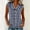 Navy plus size tank top a1, variant on MORESEC Women Plus Size Collared Sleeveless Button Down Plaid Casual Tank Top for Women Dressy Basic Tops Party Summer Clothes, Blue 3XL