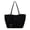 Black, variant on Win s Way Large Spacious PU Leather Tote Shoulder Bag for Women Work Travel