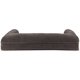 thumbnail image 4 of Cooling Gel Dog Bed for Large Dogs w/ Removable Bolsters & Washable Cover, For Dogs Up to 95 lbs - Quilted Sofa - Iron Gray, Jumbo/XL, 4 of 5