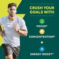 thumbnail image 3 of Neuriva Brain + Energy Brain Supplements, Vitamins B12 and Caffeine, Supports Focus and Energy, 75 Count Blackberry Gummies, 3 of 11