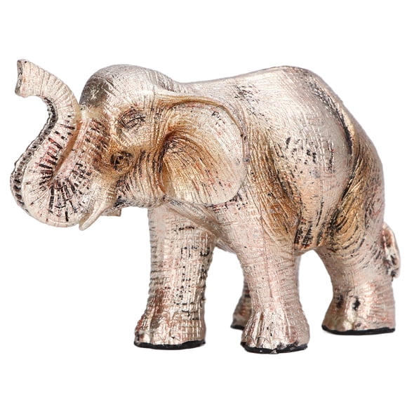 Estatua De Animal, Figura Decorativa De Elefante De Estilo Retro, Elegante Y Lindo Símbolo De Prosperidad, Para El Hogar, La Oficina, El Hotel O La , Que Trae Salud Y