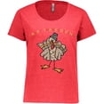 thumbnail image 3 of Inktastic Happy Thanksgiving Women's Plus Size T-Shirt, 3 of 5