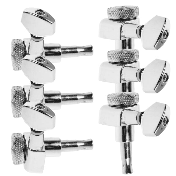FRCOLOR 6pcs Guitar Locking Tuners Guitar Replacement Peg Acoustic Guitar Tuner Electric Guitar Tuning Keys Guitar Machine Electric Guitar Tuner