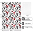 thumbnail image 2 of 6 Pcs Funny Kitchen Towels,White Chicken Red Rooster Pattern Microfiber Dish Towels,Kitchen Tea Towels,Kitchen Towel Set (18" X 26"), 2 of 7