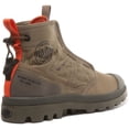 thumbnail image 3 of Palladium Pampa Travel Lite Unisex Lace Up Nylon Ankle Boot In Green Size 9, 3 of 6