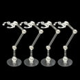 thumbnail image 4 of 4x Sturdy Rack Adjustable Holder Display Model Clear, 4 of 8