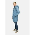 thumbnail image 2 of Marikoo Women's Mid-Lenght Quilted Winter Coat - Removable Hood - Water-Repellent - Kaltnäschen 16, 2 of 10