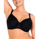 thumbnail image 3 of Sujetadores HSIA Minizer para mujer, sujetadores con aros de cobertura total, talla grande, sujetador push up para pechos gruesos 34D, negro, 3 of 6
