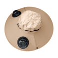 thumbnail image 4 of Sun Hat with 2 Solar Fans, Wide Brim Solar Fan Hat, USB Charging,2 Speeds, Mens & Women Summer UV Protection Wide Brim Fishing Cowboy Hats, Hiking Fishing Visors Hat with Fan, 4 of 5