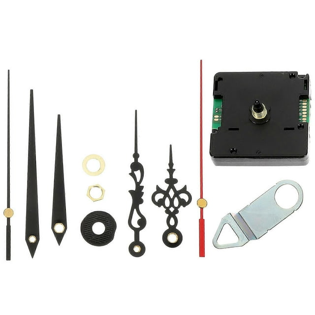 Clock Movement Replacement Part For Clock Enthusiasts Silent Movement 1 Set Radio Reliable Repair Solution