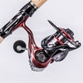 thumbnail image 5 of 13+1bb Metal Spool Spinning Reel 5.5:1Bait Folding Rocker Spinning Wheel Fishing Reel ,Rigid Aluminum Skeletal Frame, 5 of 5