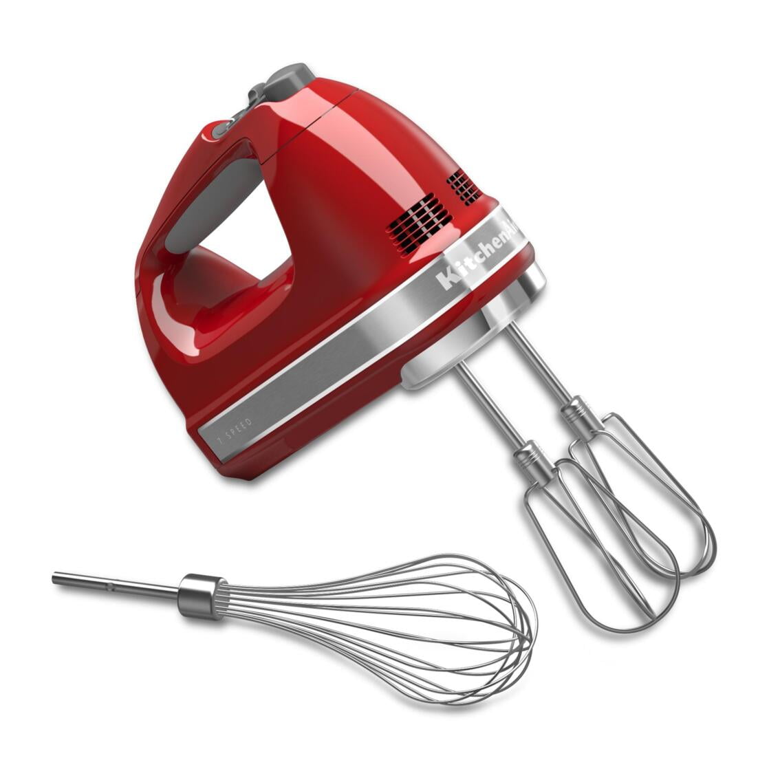 KitchenAid, 9-Speed Hand Mixer, KHM926, Empire Red - Walmart.com