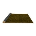 thumbnail image 2 of Ahgly Company Indoor Square Abstract Yellow Modern Area Rugs, 7' Square, 2 of 4