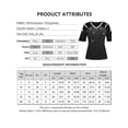 thumbnail image 4 of Gvmfive Women Blouses Rhinestone Short Sleeve Cold Shoulder Tunic Tops T Shirts, 4 of 7