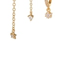 thumbnail image 3 of Pendientes Colgantes Para Niñas De 5 Unidades, Accesorio De Joyería Con Decoración De Diferentes Formas Hugo  Pendiente de arete, 3 of 7