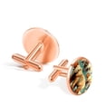 thumbnail image 3 of Elephant Elegant Men's Stainless Steel Cufflinks for Formal Attire - for Special Events, 3 of 6
