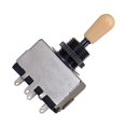 thumbnail image 3 of MERIGLARE Electric Guitar 3 Way Toggle Switch Three-Way Pickup Selector Switch Select Knob Yellow, 3 of 7