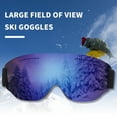 thumbnail image 4 of PATLOLLAV Winter Single Layer Ski Goggles for Adult, Big Spherical Goggles ,UV Protection Snowboard Snow Goggles Anti Fog, Skiing Snow Men and Women, 4 of 5