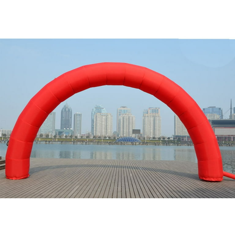 INTBUYING Red Inflatable Arch Advertising Arch Oxford Cloth INTBUYING Red Inflatable Arch Advertising Arch Oxford Cloth