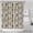 Beige Curiosity Shoppe, variant on Black Gold Star Pattern Shower Curtain 84"x72" ,Bathroom Decorative Shower Curtains Set with 12 Hooks,Modern Waterproof Washable Shower Curtain
