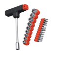 thumbnail image 1 of Multipurpose Screwdriver Socket Set Tool Kit | Combination Magnetic Wrench For Home, Office, Car, Bike - 21pctk | Portable, Flat, Security Torx | Stainless Steel, Compact, Portable Tool, 1 of 4