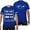 Blue, variant on Custom Photo T Shirt Summer Short Sleeve Tee For Picture Printing Idea Cool Comfortable Casual Wear Top for Men