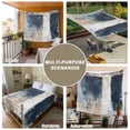 thumbnail image 6 of Navy Blue Grey Large Tapestry for Bedroom Wall Hanging Tapestry, Modern Abstract Art Rustic Ceiling Backdrop Tapestries Poster Blanket Wall Decor for Teens Room Living Room Dorm 100" x 59", 6 of 8