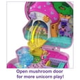 thumbnail image 5 of Polly Pocket Unicorn Tea Party Compact Playset with 2 Micro Dolls & Accessories, Travel Toys, 5 of 7