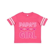 Inktastic Papas Girl Granddaughter Girls Toddler T-Shirt