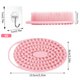 thumbnail image 2 of Cepillo exfoliante corporal de silicona de doble cara para ducha, paquete de 1, cepillo exfoliante corporal para ducha y baño con ganchos, esponja de silicona para mujeres, hombres y niños,, 2 of 7