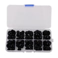 thumbnail image 2 of 100 Pieces Black Sewing Buttons for Doll Eyes Nose Making 9-15mm, 2 of 6