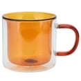 thumbnail image 2 of Glass Coffee Mugs, Durable Exquisite Appearance Easy To  250ml Glass Mugs  For Water For Coffee For Beverage For Wine Yellow, 2 of 8