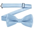thumbnail image 1 of hengsof Nœud Papillon Classique Uni pour Garçons, Nœud Papillon Mignon pour Chemises d'Uniforme Scolaire, Parfait pour la Rentrée, 1 of 6