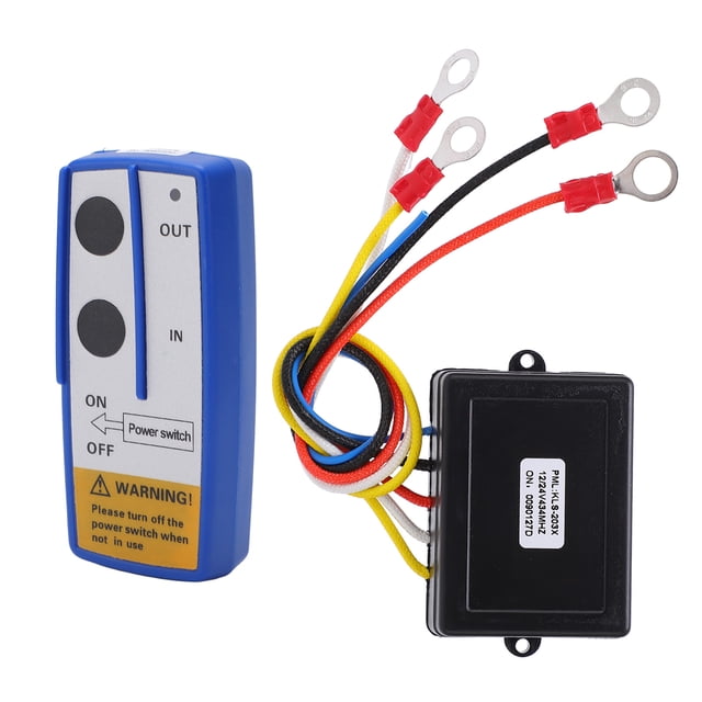Interruptor de control remoto inalámbrico para cabrestante, kit de control remoto inalámbrico universal para cabrestante con interruptor en V, diseñado meticulosamente