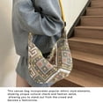 thumbnail image 2 of Ethnic Style Canvas Bag For Women Crossbody Bag For Women Shoulder Ins G4L1, 2 of 7