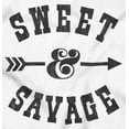 thumbnail image 2 of Sweet Savage Cute Sassy Attitude Womens Fitted Plus Size Graphic Tee Brisco Brands 2X, 2 of 5